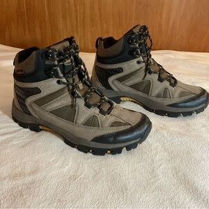 Men's GOODYEAR Gray High-Top Hiking Boots - Durable Trail Footwear